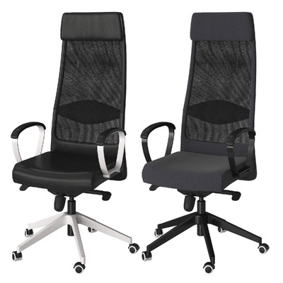 宜家MARKUS高网状靠背办公椅3D模型（OBJ,MAX）