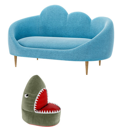 2款comodo童趣沙发3D模型（OBJ,FBX,MAX）