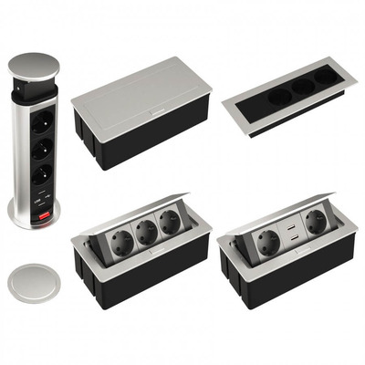 隐藏式插座3D模型（OBJ,MAX）