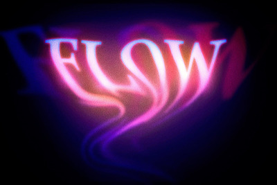 酸性烟雾文本效果 (PSD)