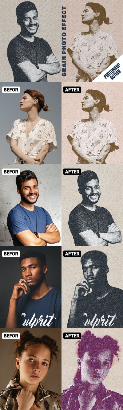 颗粒感照片PS动作 (ATN,PAT)