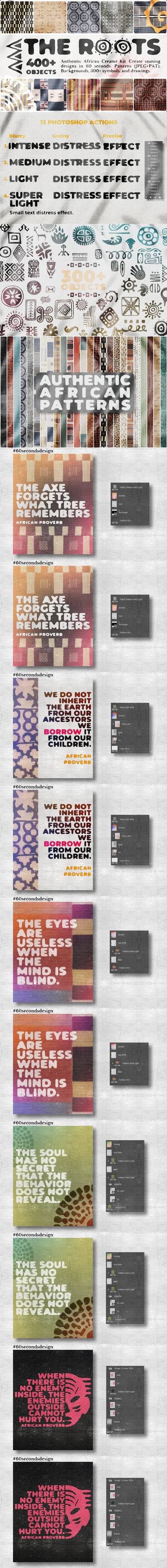 非洲图案/符号/背景素材[1.17GB]