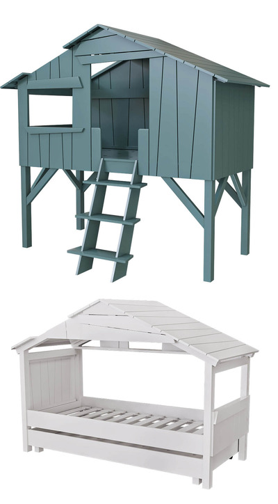 2款Mathy By Bols儿童床3D模型（OBJ,FBX,MAX）