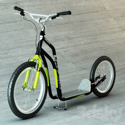 Yedoo Mezeq成人滑板车3D模型（FBX,MAX）
