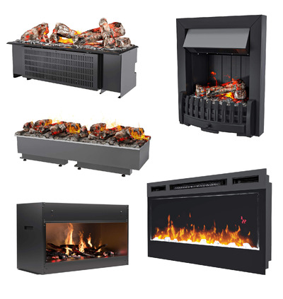 5款Dimplex壁炉3D模型（OBJ,FBX,MAX）