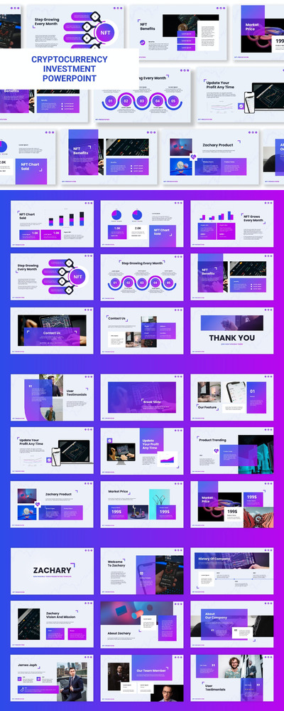 加密货币投资介绍PPT模版 (PPT,PPTX)