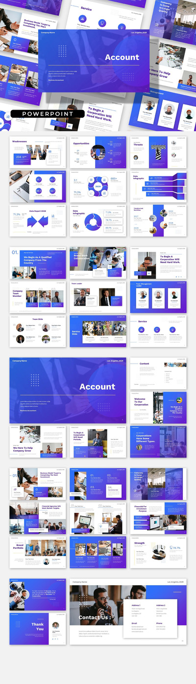 公司产品推荐PPT模版 (PPTX,PPT)