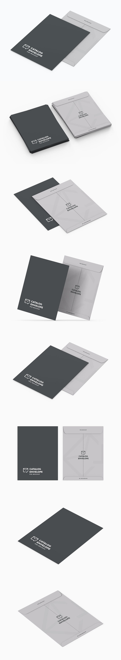 目录信封品牌设计样机 (PSD)