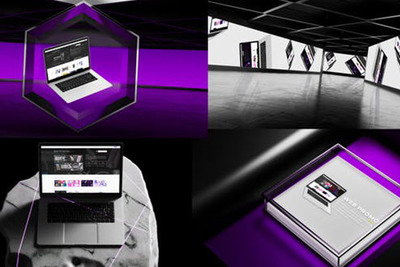 MacBook电脑样机网站展示视频AE模板[aep,1.12GB]