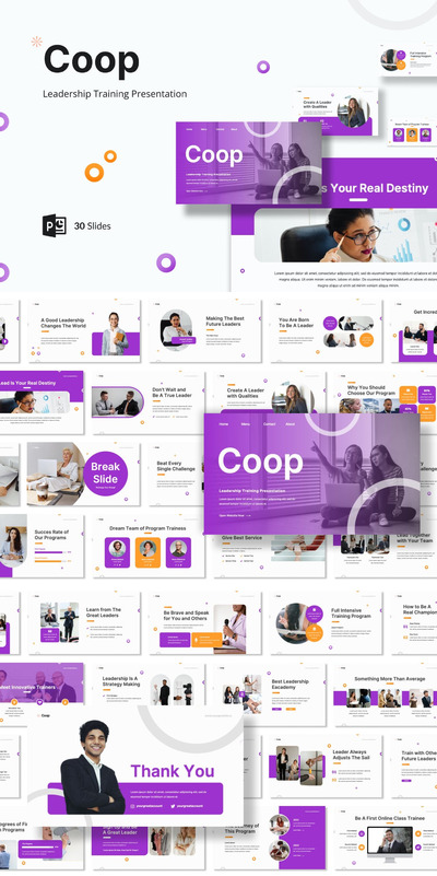 领导力培训演讲稿PPT模版 (PPTX,PPT)