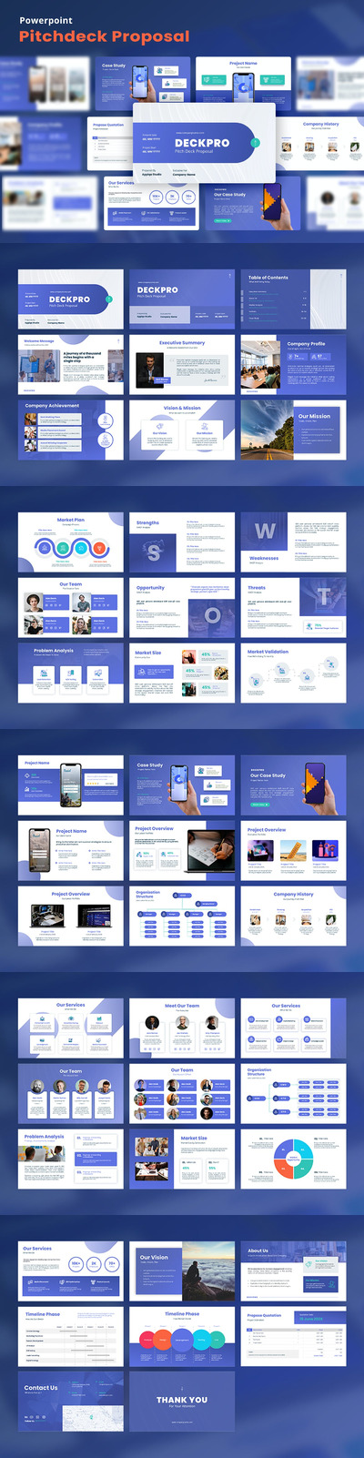有说服力和影响力商业计划书PPT模版 (PPTX)