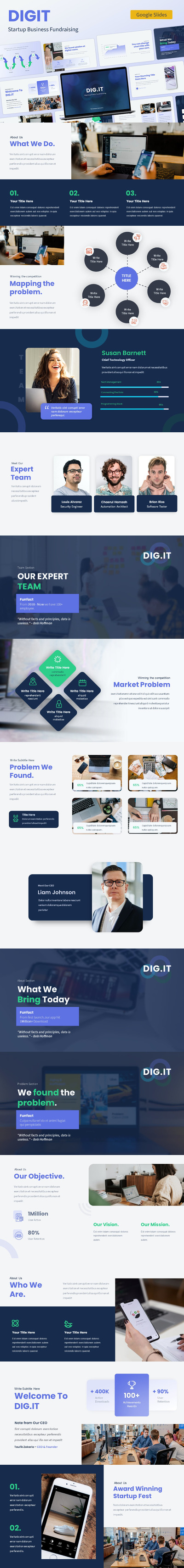 企业融资PPT模版 (PPTX)