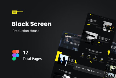 黑屏-制作室Figma设计 (FIG)