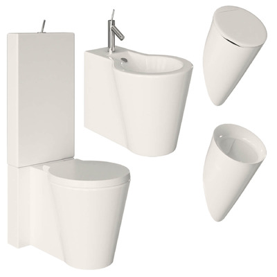 Duravit Starck 3马桶和坐浴盆3D模型（MAX）