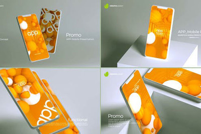 App移动应用演示视频AE素材[aep]