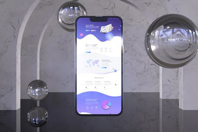 iPhone13手机演示样机视频AE模板[aep]