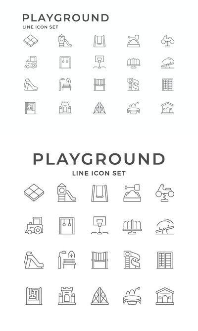 操场器械图标 (AI,EPS,JPG,PSD)