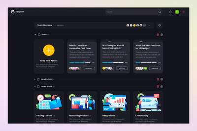 帮助中心文档网页UI模版 (FIG,PDF,PNG,SKETCH,XD)