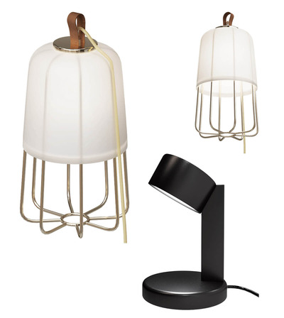 2款意大利Zava造型独特的台灯3D模型（OBJ,FBX,MAX）