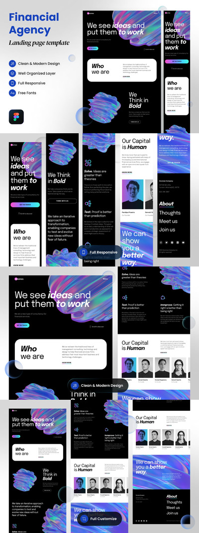 财务咨询机构 APP UI KIT (FIG)