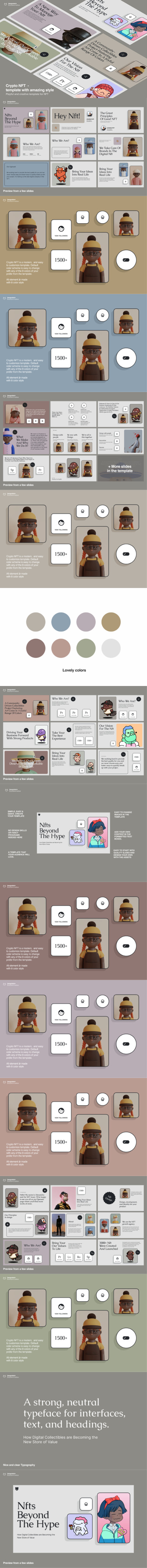 Nft加密技术 PPT模板 (PPTX)