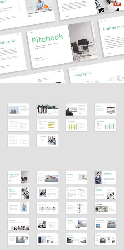 广告公司 PPT模板 (PPTX,PPT)