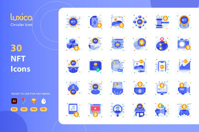 NFT矢量UI图标 (AI,EPS,FIG,JPG,PDF,PNG,SKETCH,SVG)