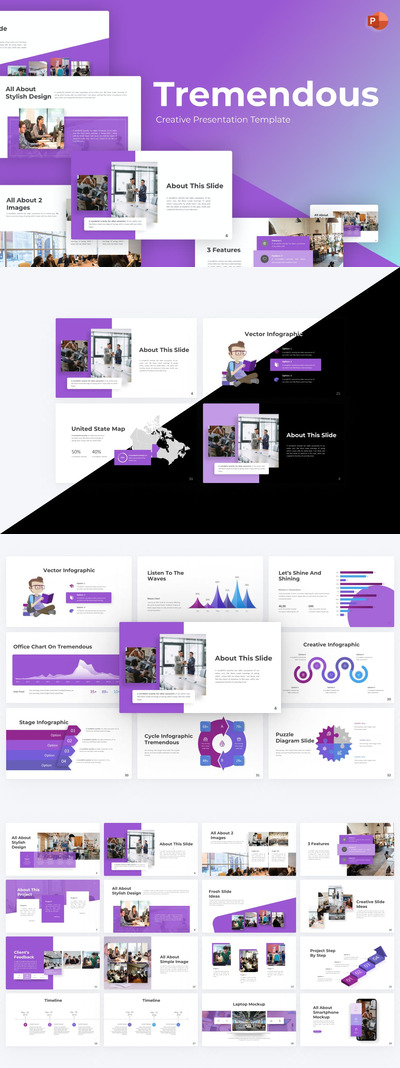 极具创意的PPT模板 (PPTX)