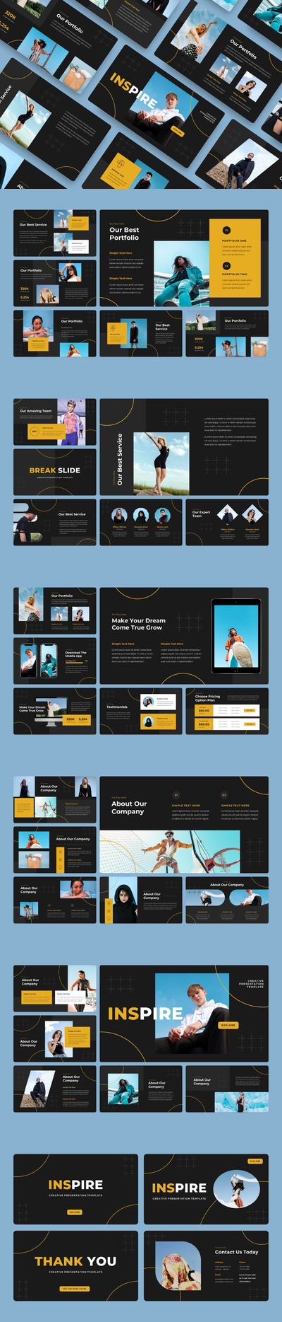 有创造力的PPT模版 (PPTX,PPT)