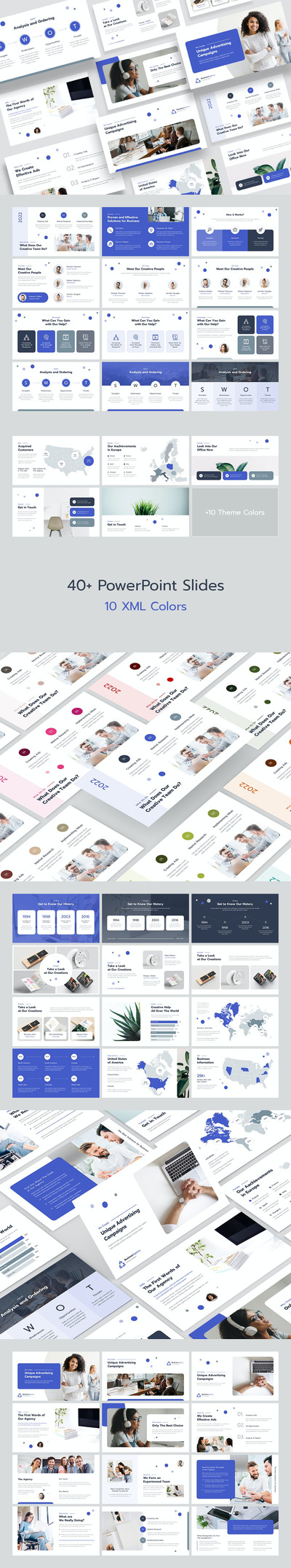 商业代理公司简介PPT模版 (PPTX)