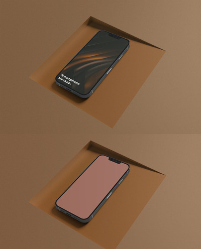 智能手机iPhone设备样机 (PSD)