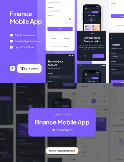 金融移动应用程序（(Part 1）APP UI KIT