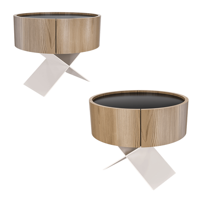 ALEXANDRA ASPA A5170圆形台面床头柜3D模型（OBJ,FBX,MAX）