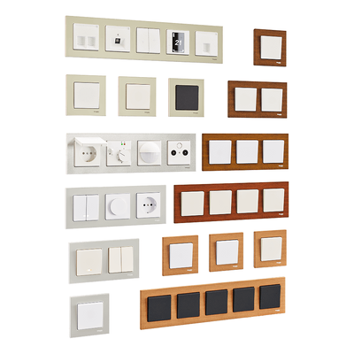 Schneider施耐德M-Elegance系列开关和插座3D模型（OBJ,FBX,MAX）