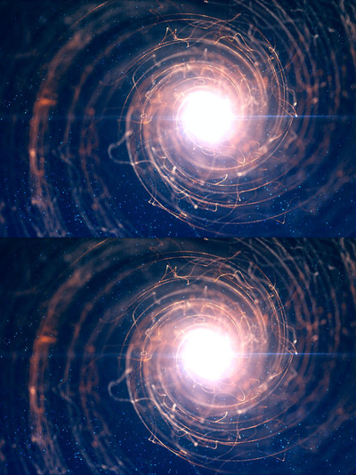 抽象无限宇宙漩涡背景 (JPG)