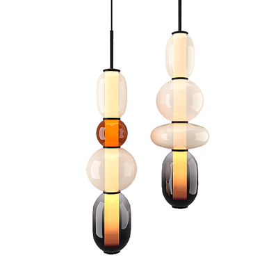 ZZOK Milosh Tendence系列现代玻璃吊灯3D模型（OBJ,FBX,MAX）