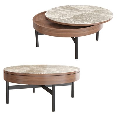 ZZOK Milosh tendence系列圆形咖啡桌茶几3D模型（OBJ,FBX,MAX）