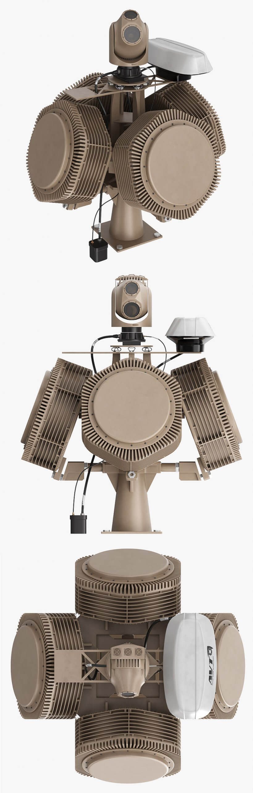 X-MADIS反无人机系统3D模型（OBJ,FBX,MAX）