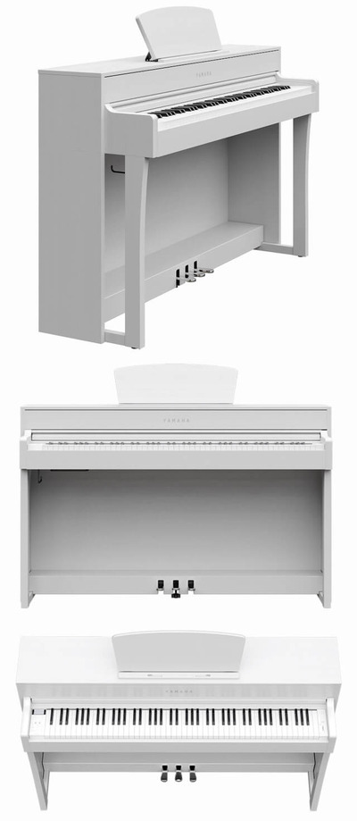 Yamaha雅马哈CLP 635钢琴3D模型（OBJ,FBX,MAX）