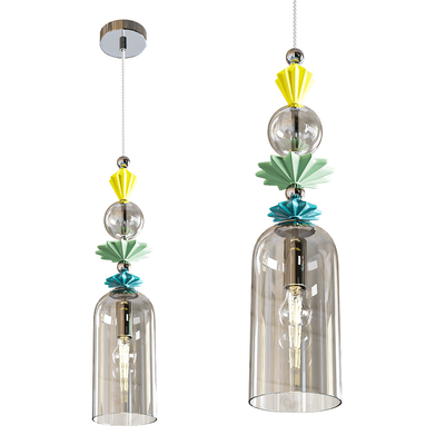 Odeon Light BIZET系列玻璃灯罩吊灯3D模型（OBJ,FBX,MAX）