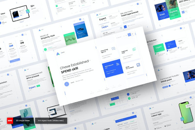 创意多用途商业PPT模版 (PPTX)