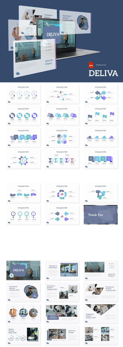PPT常用信息图表模版PPT模版