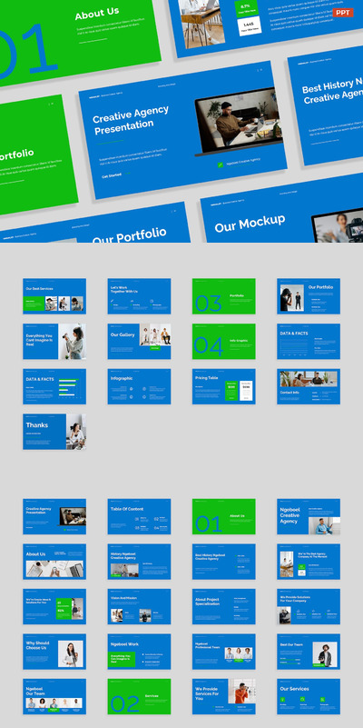 极简主义商业计划书PPT模版
