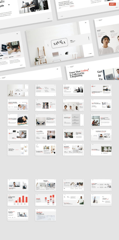 广告营销PPT模版 (PPTX,PPT)