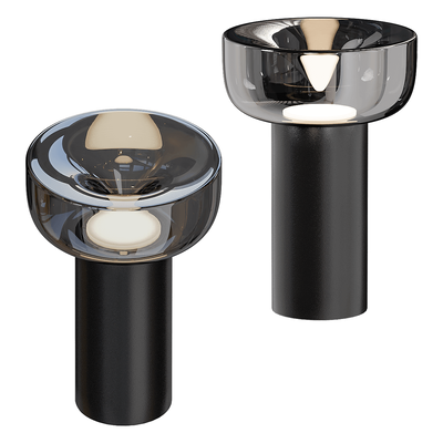 Odeon Light Kaleo 4721/7TL粗金属支柱玻璃灯罩台灯3D模型（OBJ,FBX,MAX）