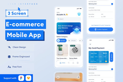 海外跨境电商APP UI KIT (FIG,SKETCH)
