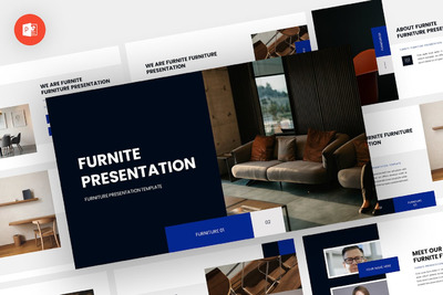 专业的家具PPT模板 (PPT,PPTX)