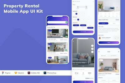物业租赁 App UI Kit