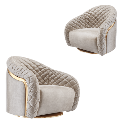 Cantori Portofino单人扶手沙发3D模型（OBJ,FBX,MAX）