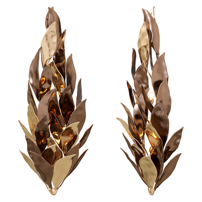 Vetvi Evo植物外形金属艺术壁灯3D模型（OBJ,FBX,MAX）